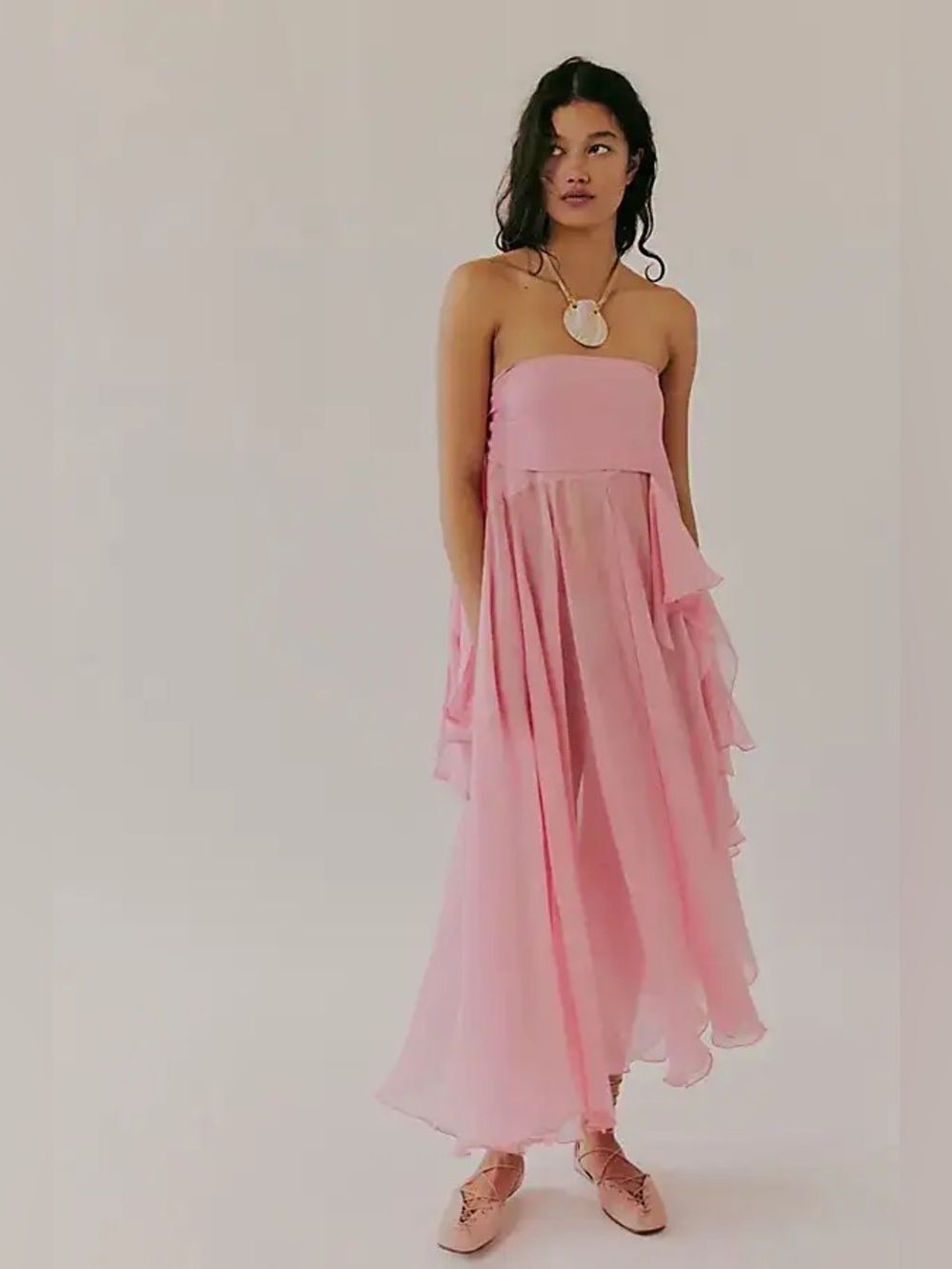 New Anthropologie Nigel Preston Sheer Wrap Convertible Skirt Size S
